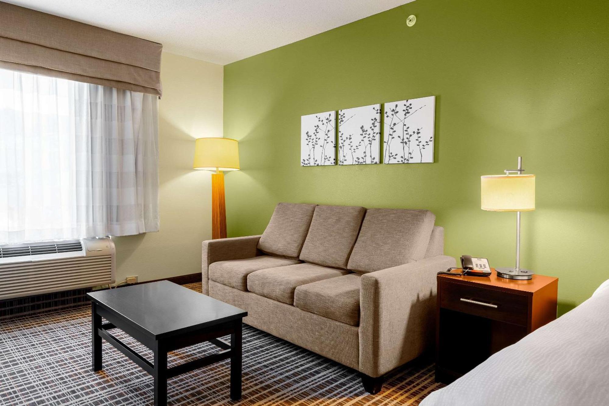 Sleep Inn & Suites Harbour Pointe Brandermill Bagian luar foto