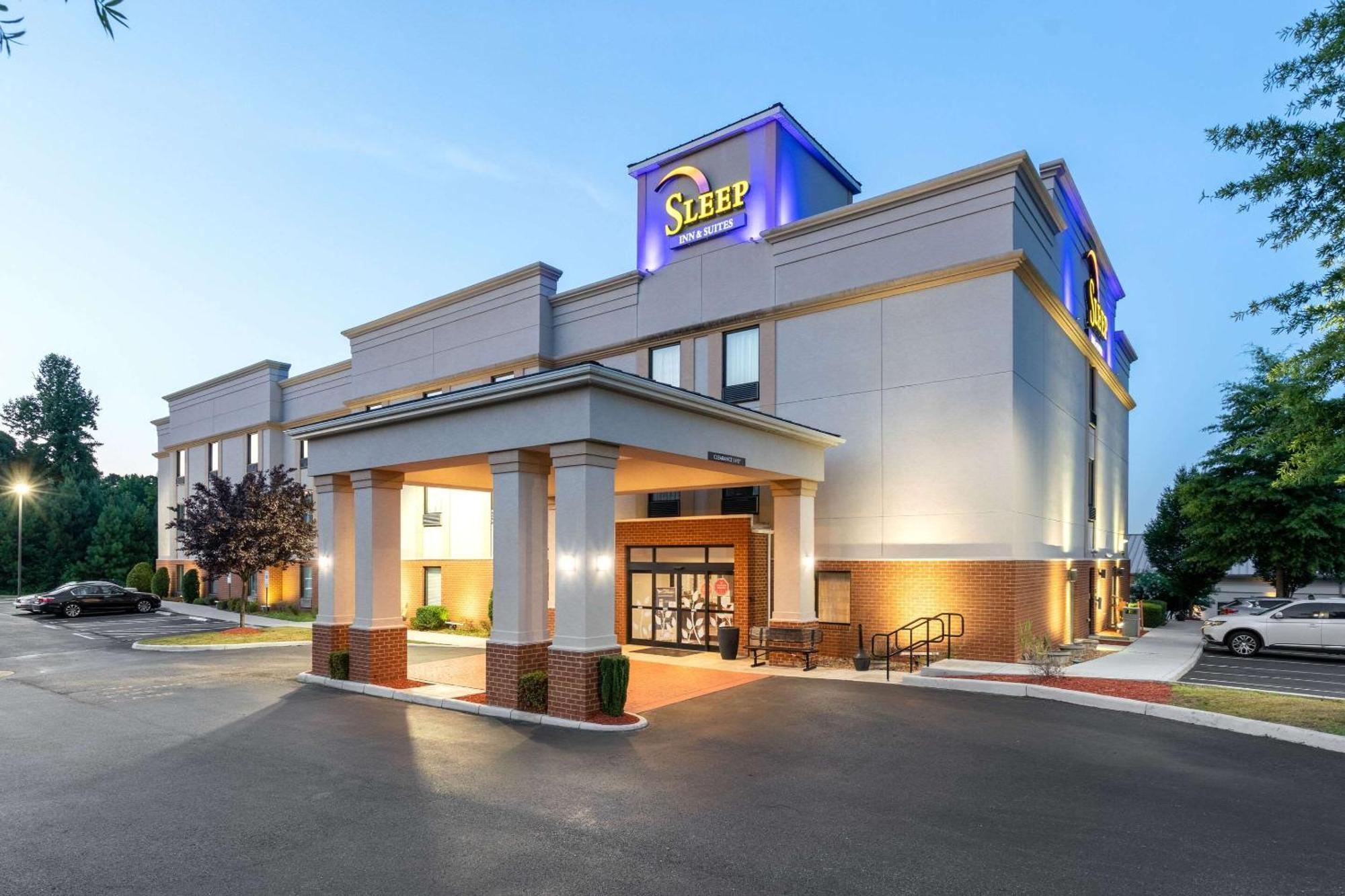 Sleep Inn & Suites Harbour Pointe Brandermill Bagian luar foto